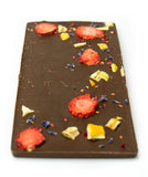 Milk chocolate with dried fruit