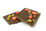 Milk chocolate with dried fruit