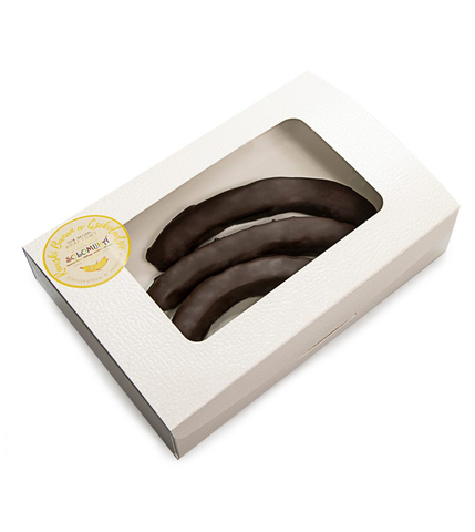 Dried Bananas in Dark Belgian Chocolate 72%